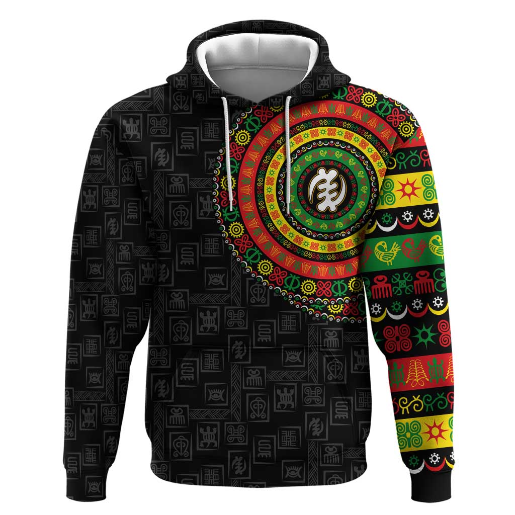 Adinkra Symbols Hoodie African Culture