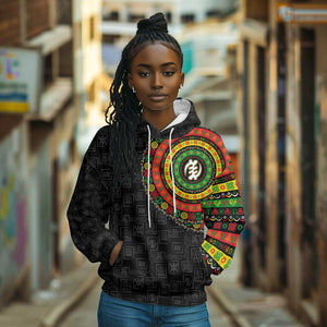 Adinkra Symbols Hoodie African Culture