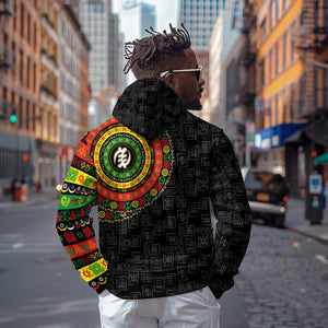 Adinkra Symbols Hoodie African Culture