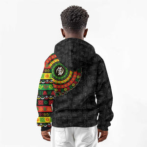 Adinkra Symbols Kid Hoodie African Culture