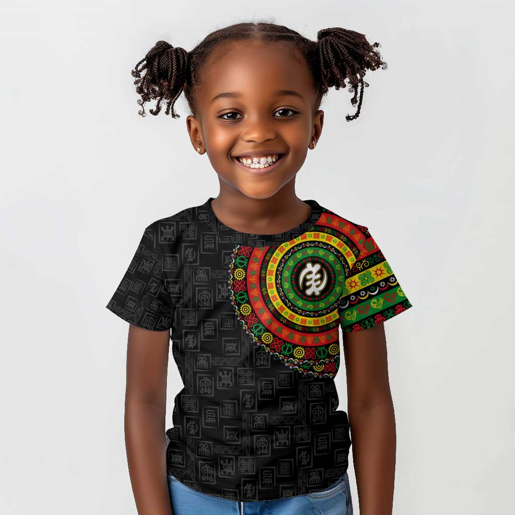 Adinkra Symbols Kid T shirt African Culture