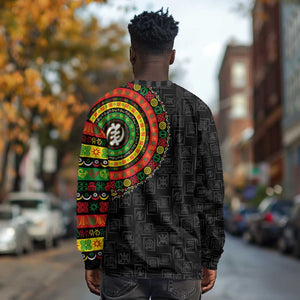 Adinkra Symbols Long Sleeve Shirt African Culture