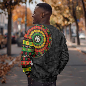 Adinkra Symbols Sweatshirt African Culture