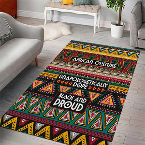 Colorful African Pattern Area Rug