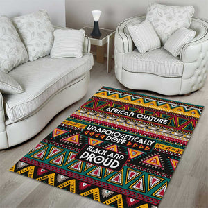 Colorful African Pattern Area Rug