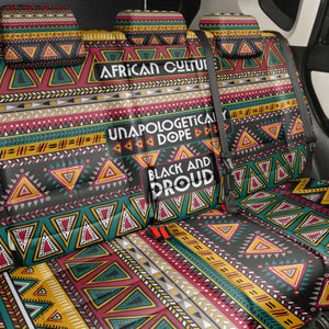 Colorful African Pattern Back Car Seat Cover