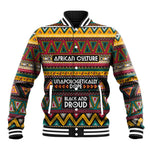 Colorful African Pattern Baseball Jacket DT02