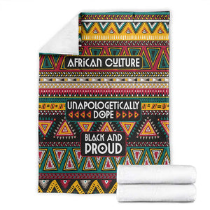 Colorful African Pattern Blanket