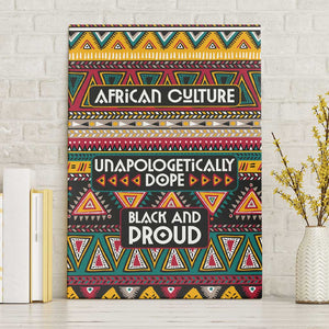 Colorful African Pattern Canvas Wall Art