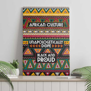 Colorful African Pattern Canvas Wall Art