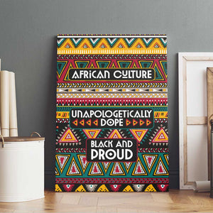 Colorful African Pattern Canvas Wall Art