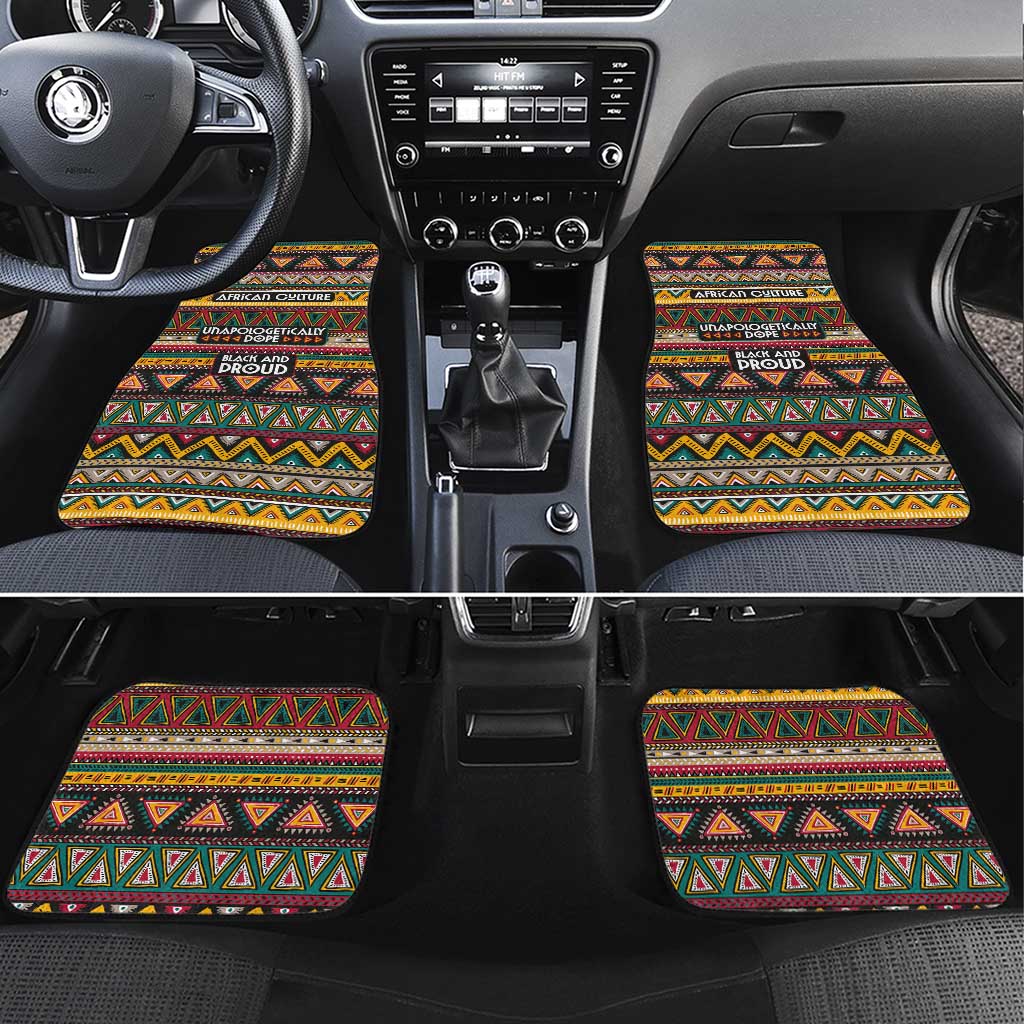 Colorful African Pattern Car Mats