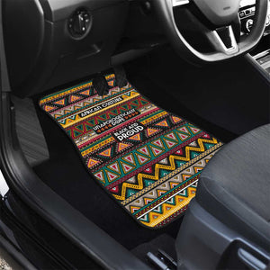 Colorful African Pattern Car Mats