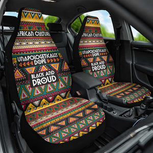 Colorful African Pattern Car Seat Cover