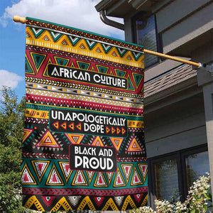 Colorful African Pattern Garden Flag