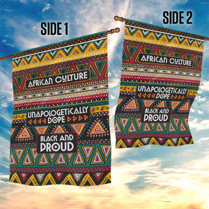 Colorful African Pattern Garden Flag