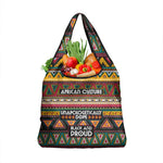 Colorful African Pattern Grocery Bag