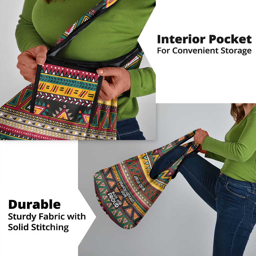 Colorful African Pattern Grocery Bag