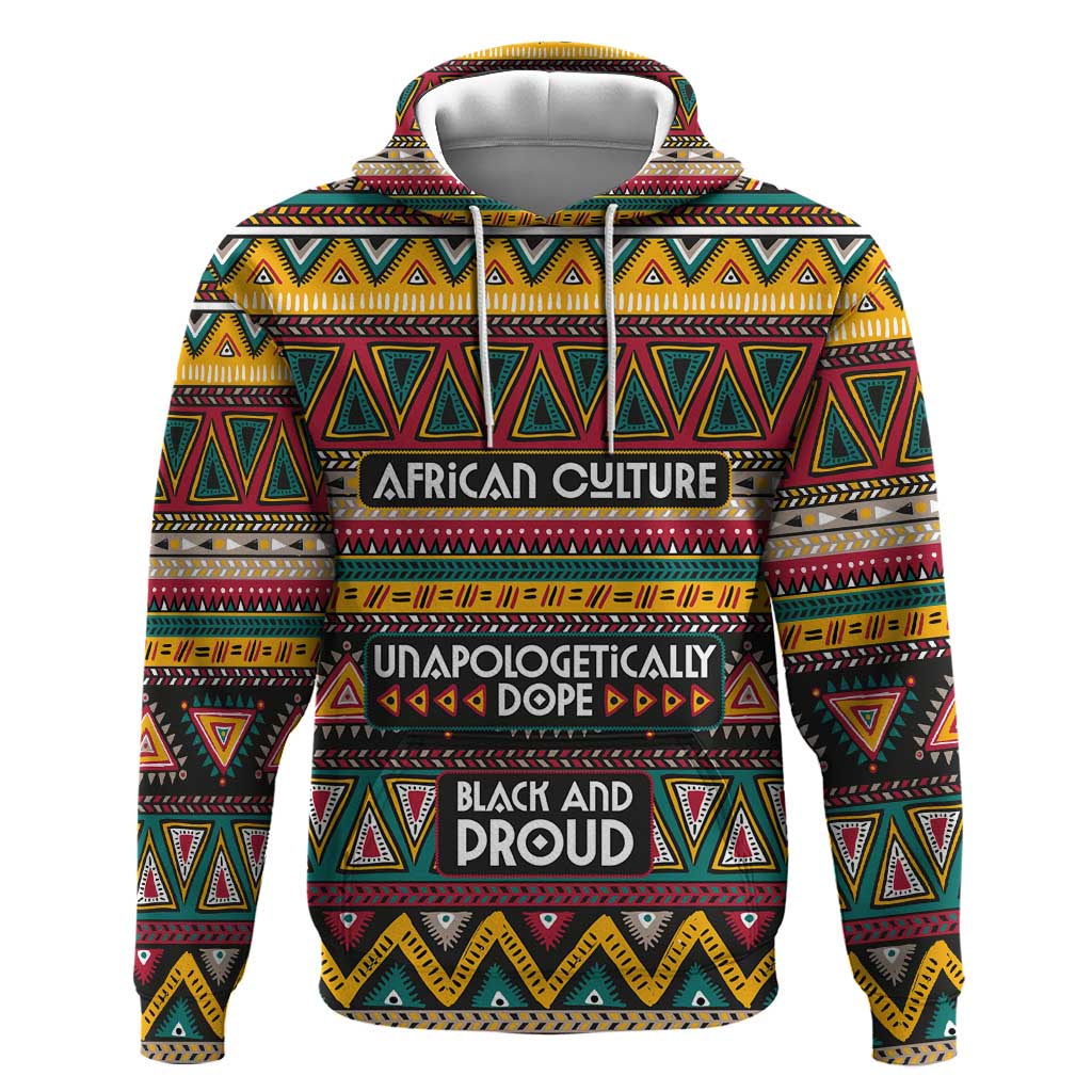 Colorful African Pattern Hoodie