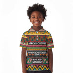Colorful African Pattern Kid Polo Shirt