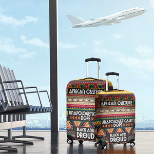 Colorful African Pattern Luggage Cover