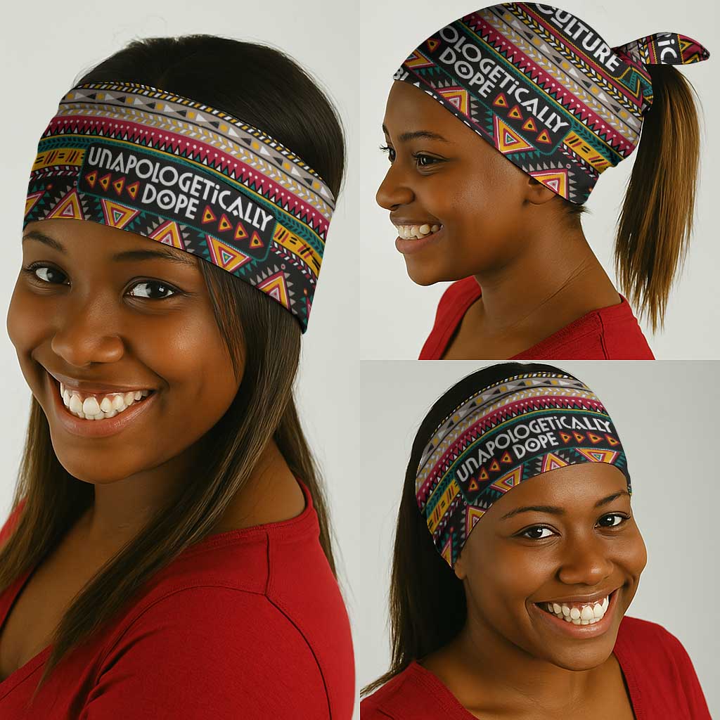 Colorful African Pattern Neck Gaiter DT02