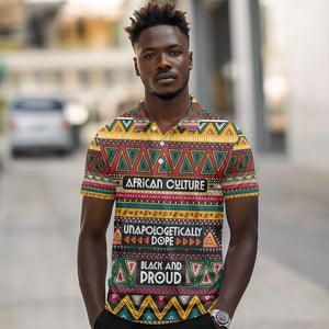 Colorful African Pattern Polo Shirt