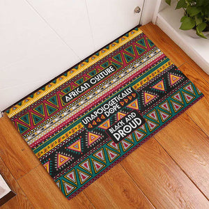 Colorful African Pattern Rubber Doormat