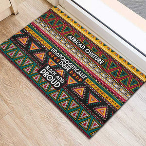 Colorful African Pattern Rubber Doormat