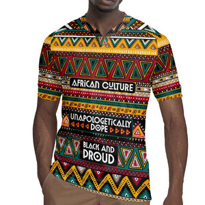 Colorful African Pattern Rugby Jersey