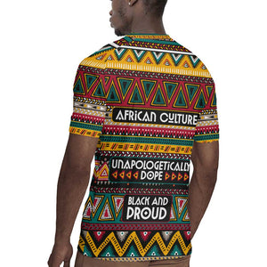 Colorful African Pattern Rugby Jersey