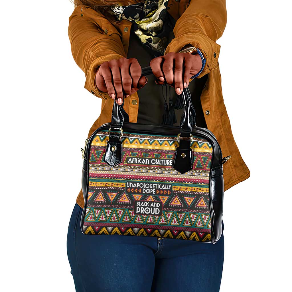 Colorful African Pattern Shoulder Handbag