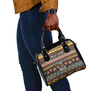 Colorful African Pattern Shoulder Handbag