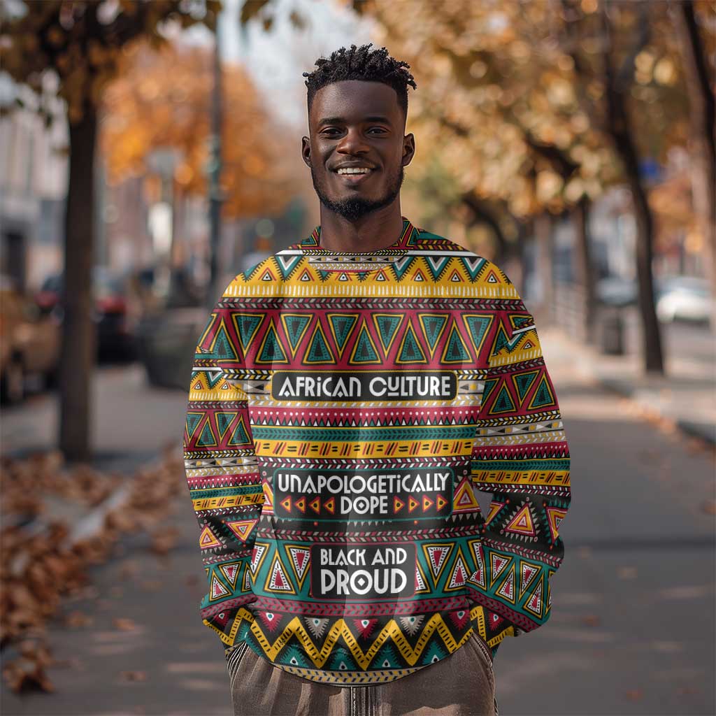 Colorful African Pattern Sweatshirt