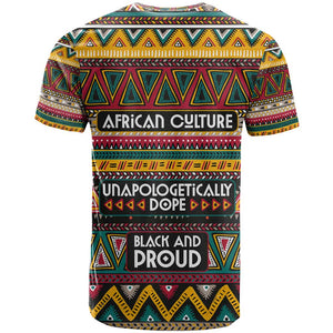 Colorful African Pattern T shirt