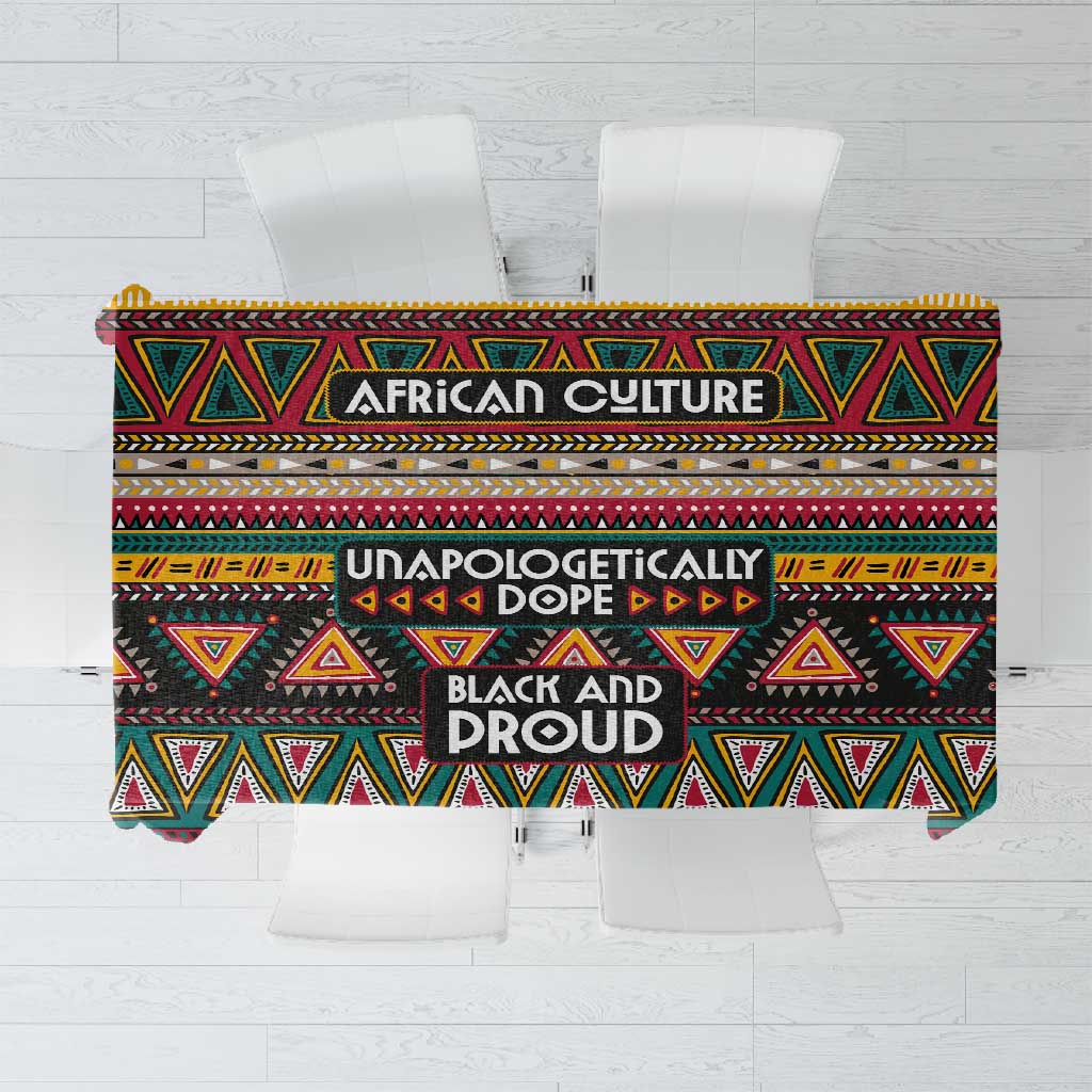 Colorful African Pattern Tablecloth