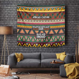 Colorful African Pattern Tapestry