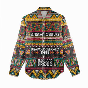 Colorful African Pattern Women Casual Shirt