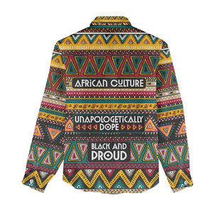 Colorful African Pattern Women Casual Shirt