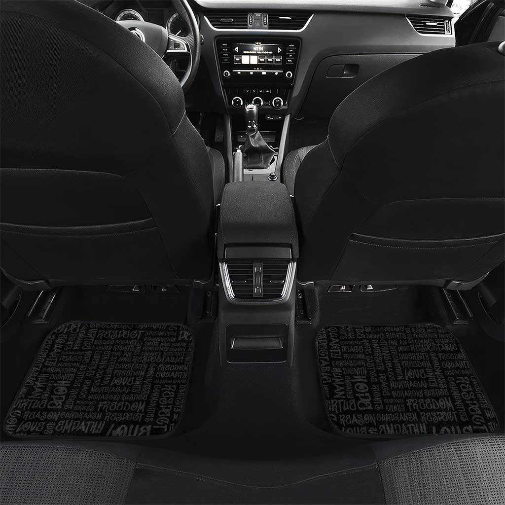 Personalized Civil Rights Movement Justice Fist Car Mats