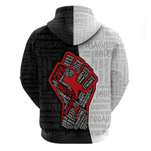 Personalized Civil Rights Movement Justice Fist Hoodie