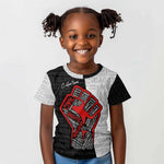 Personalized Civil Rights Movement Justice Fist Kid T shirt