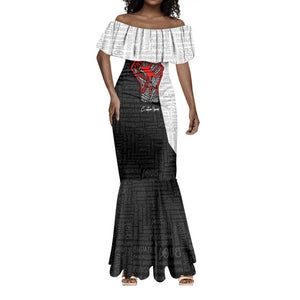 Personalized Civil Rights Movement Justice Fist Mermaid Dress