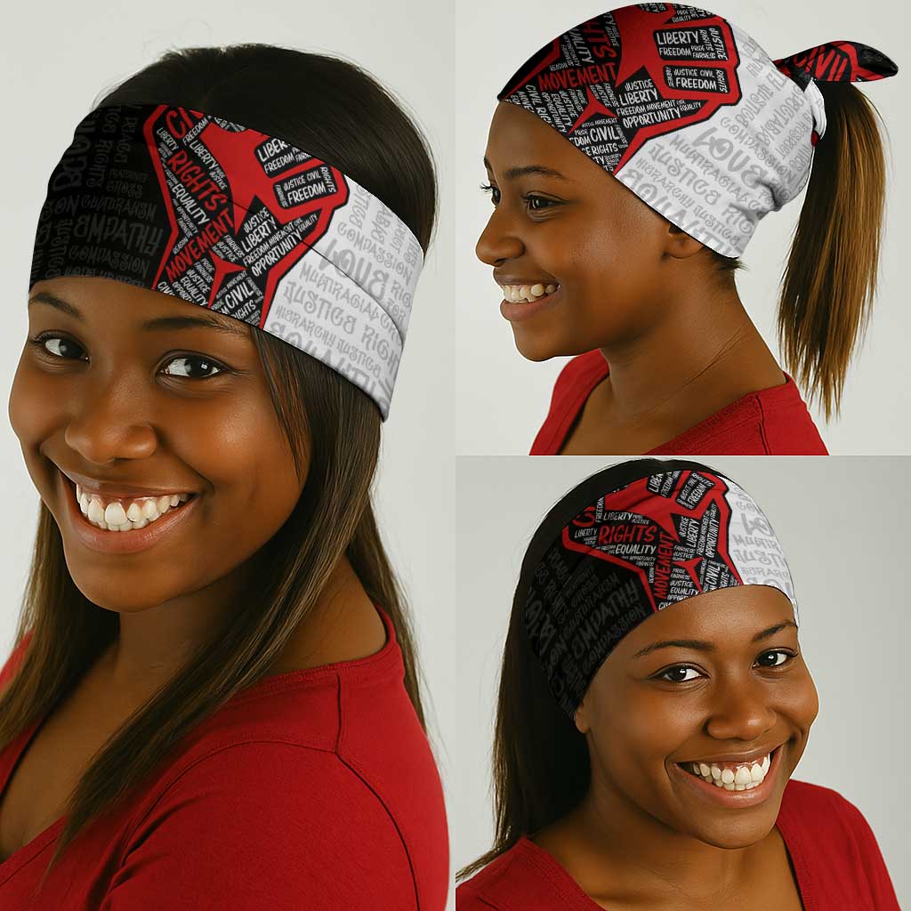 Personalized Civil Rights Movement Justice Fist Neck Gaiter DT02