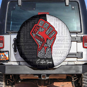 Personalized Civil Rights Movement Justice Fist Spare Tire Cover