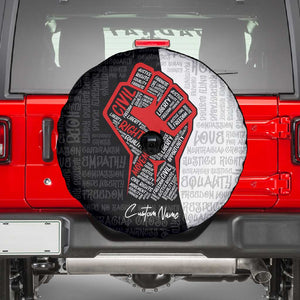 Personalized Civil Rights Movement Justice Fist Spare Tire Cover