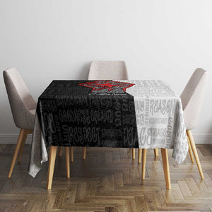 Personalized Civil Rights Movement Justice Fist Tablecloth