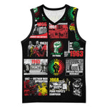 Civil Rights Movement Basketball Jersey Poster Art Black Pride DT02