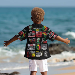 Civil Rights Movement Kid Hawaiian Shirt Poster Art Black Pride