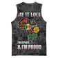 I'm Black and I'm Proud - Personalized African Basketball Jersey DT02